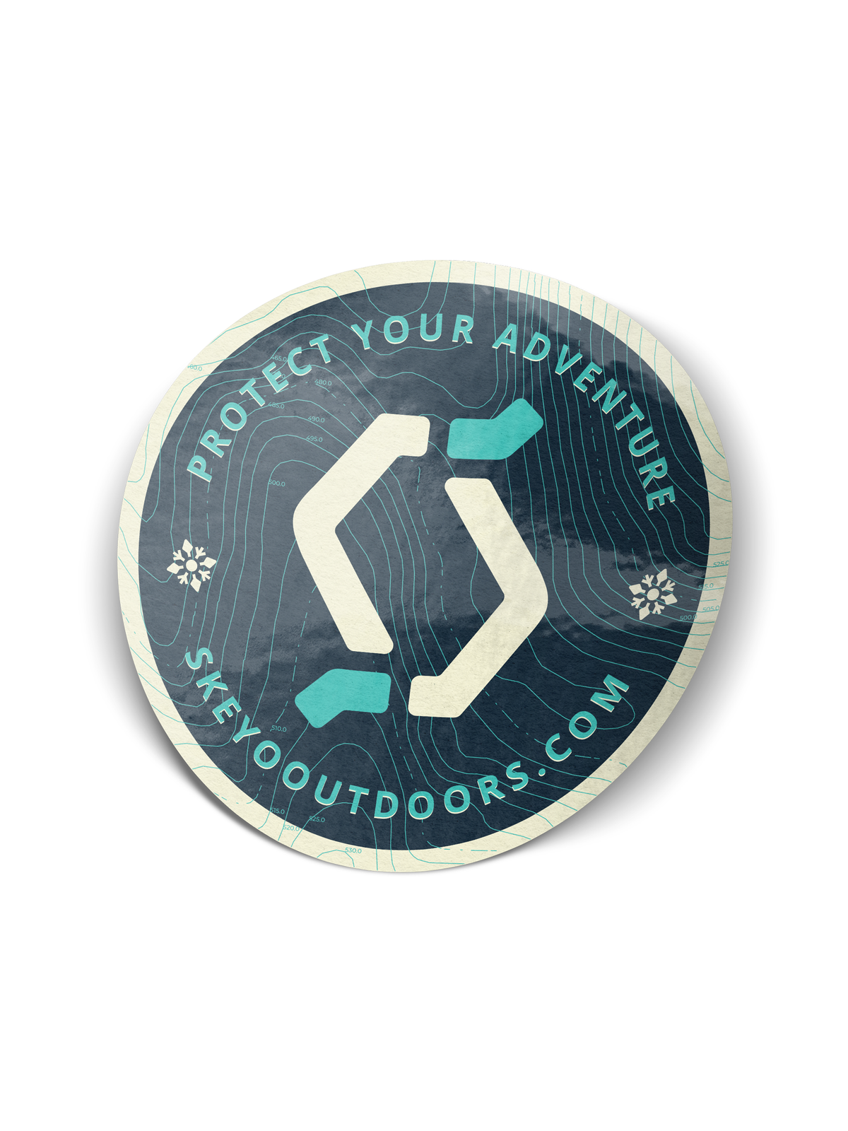 Skeyo Topo Navy Sticker